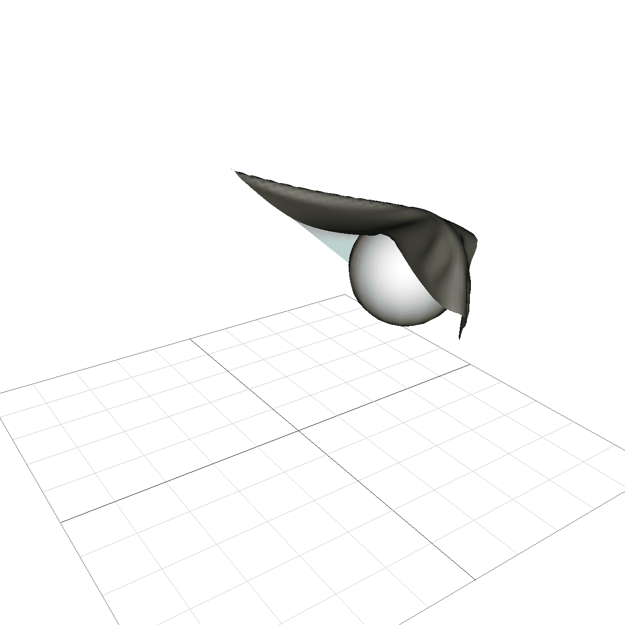 Physics-Based Cloth Simulation screenshot 1